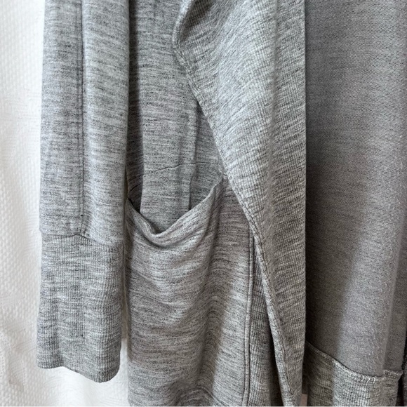 Athleta Modal Blend Studio Wrap in Gray size Medium - Picture 10 of 12